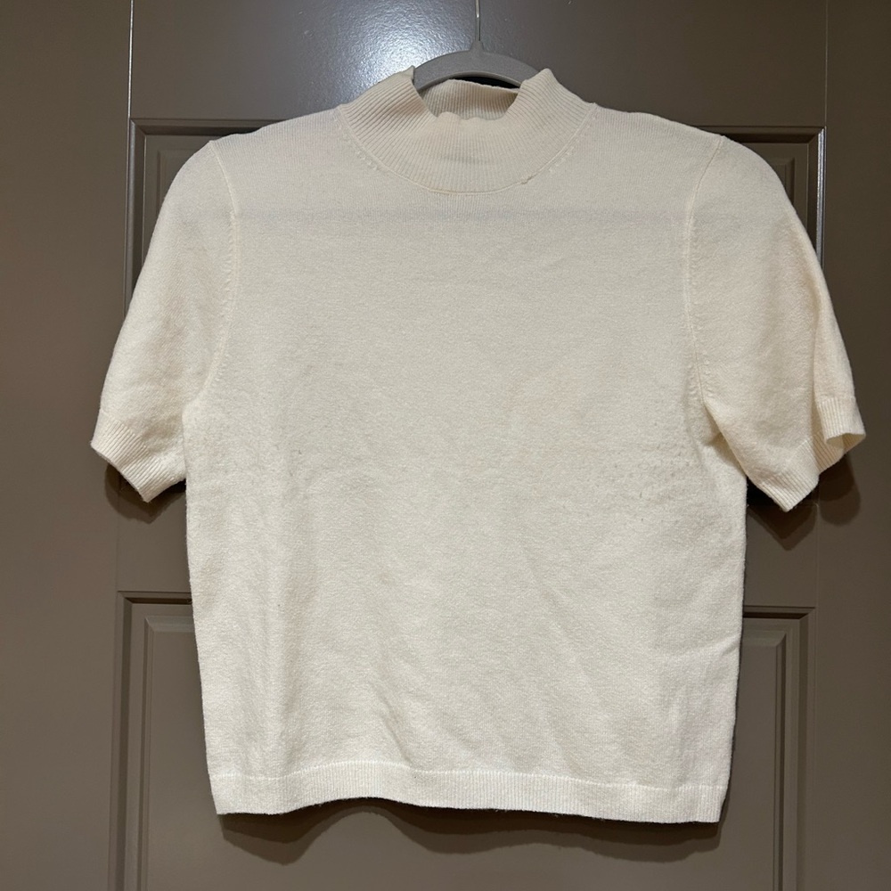 A New Day Cream Knit Top